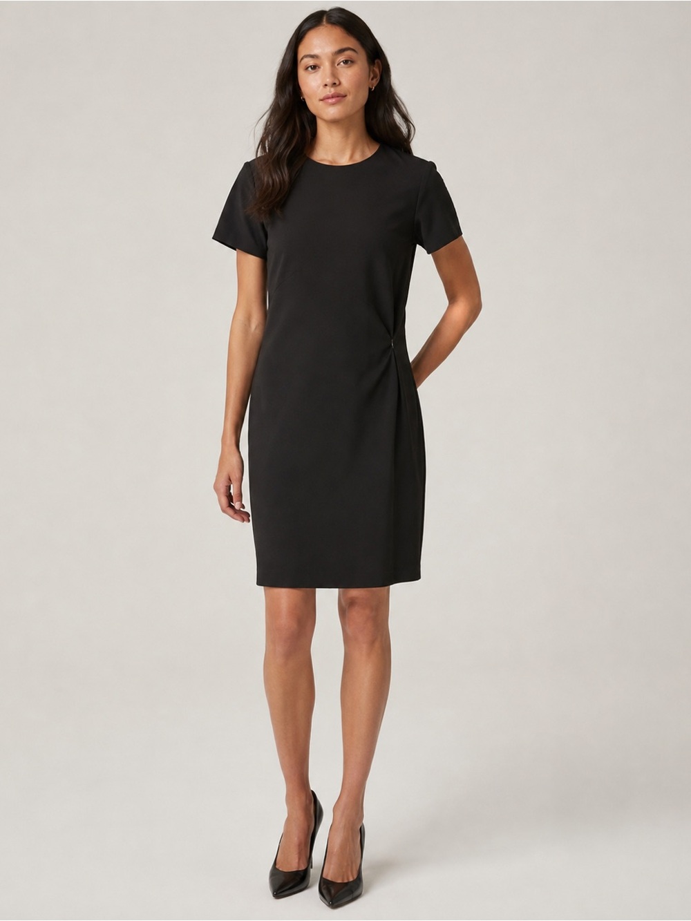 Hugo Boss Black Midi Dress | Size 12